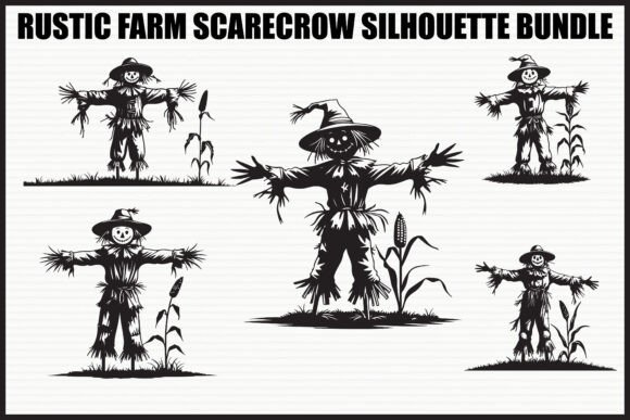 Download Rustic Scarecrow Farm Bundle - Scarecrow Collection
