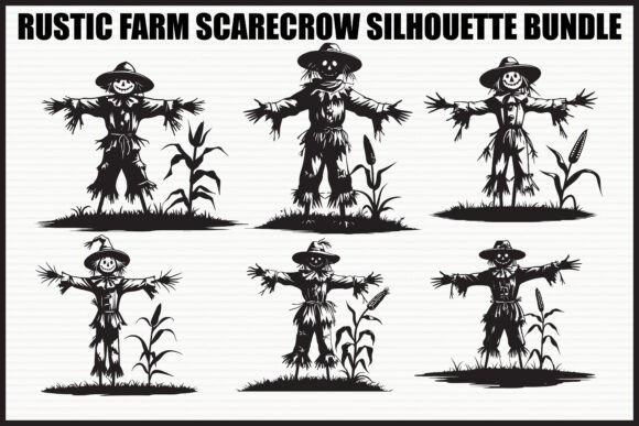 Download Rustic Scarecrow Farm Bundle - Scarecrow Collection