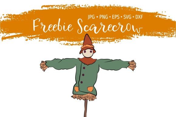 Download Free Halloween Scarecrow Illustration - Scarecrow Collection