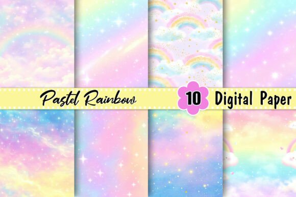 Download Pastel Rainbow Background - Rainbow Collection