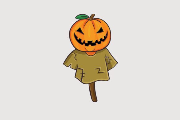Download Halloween Scarecrow Illustration - Scarecrow Collection