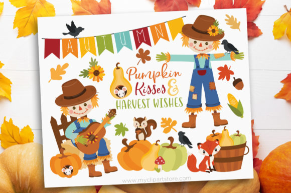 Download Fall Scarecrow Clipart Autumn - Scarecrow Collection