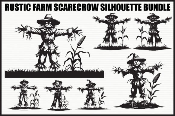 Download Rustic Scarecrow Farm Bundle - Scarecrow Collection