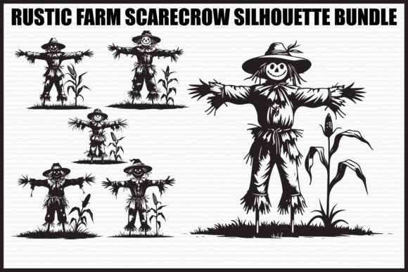 Download Rustic Scarecrow Farm Bundle - Scarecrow Collection