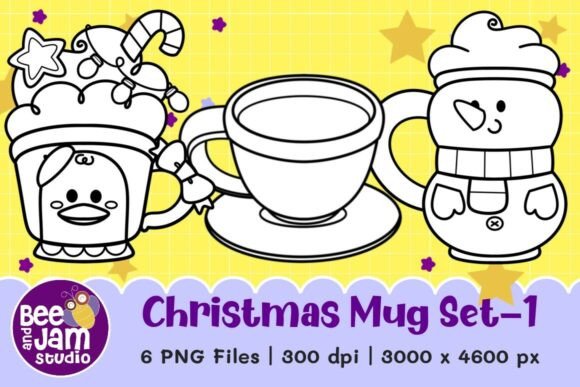 Download Christmas Mug Clipart Set-1 - Premium Resources