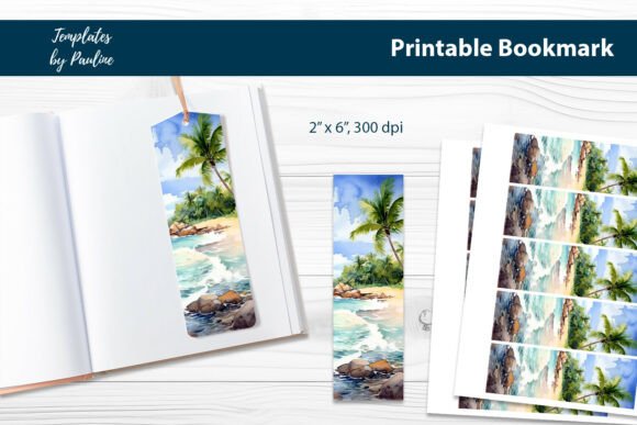 Download Tropical Vacation Printable Bookmark - Vacation Collection