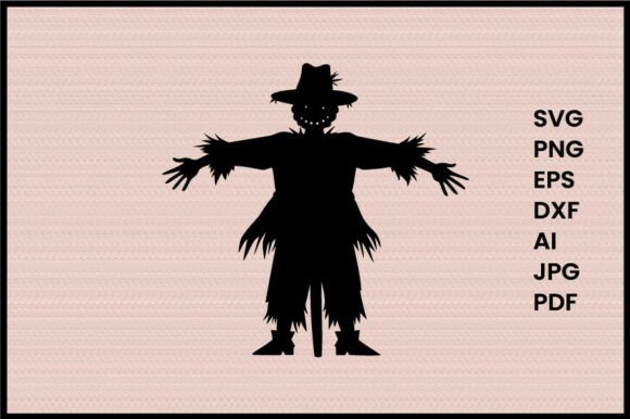 Download Scarecrow Illustration Silhouette - Scarecrow Collection