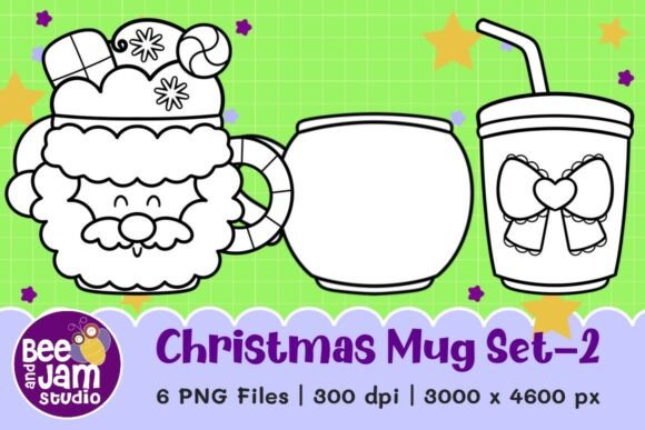 Download Christmas Mug Clipart Set-2 - Premium Resources