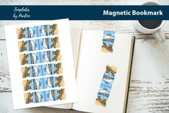 Download Vacation Printable Magnetic Bookmark - Vacation Collection